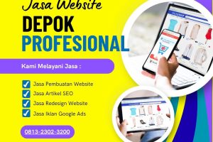 Jasa Pembuatan Web Di Depok Terjangkau