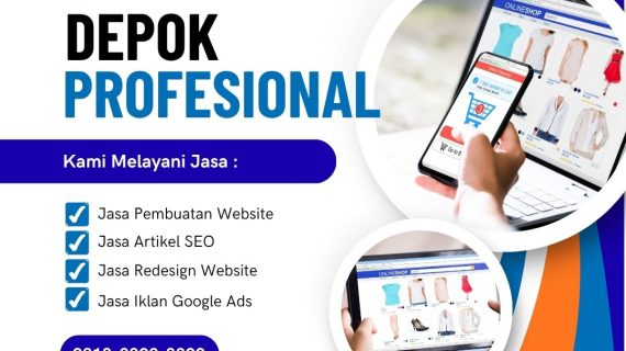 Jasa Web Di Depok Profesional