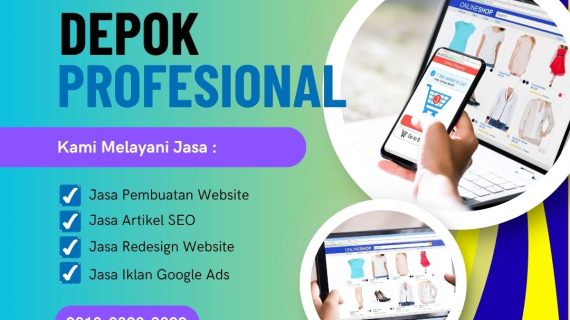 Jasa Buat Web Kota Depok Profesional