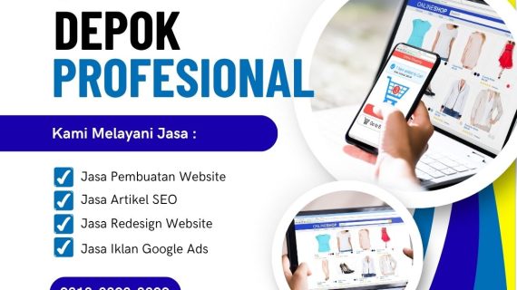 Jasa Pembuatan Web Di Depok Profesional